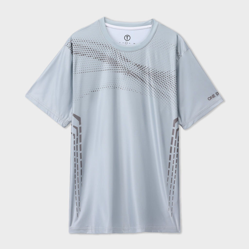 Grey Graphic Core Tee