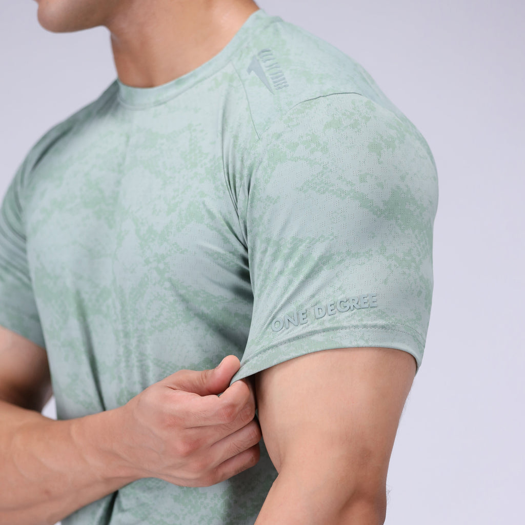 Green One Degree Interlock Tee