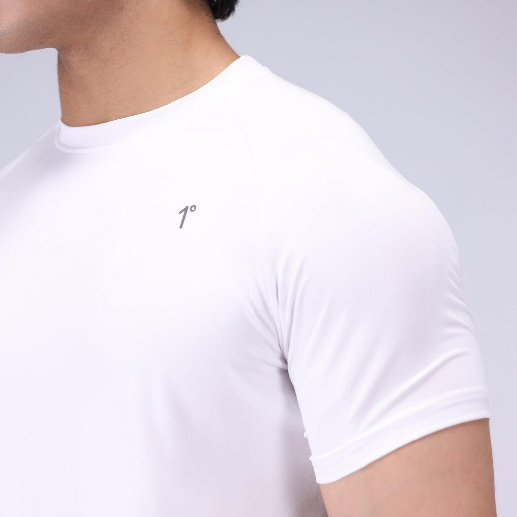 White One Degree Ultra Light Performance Tee