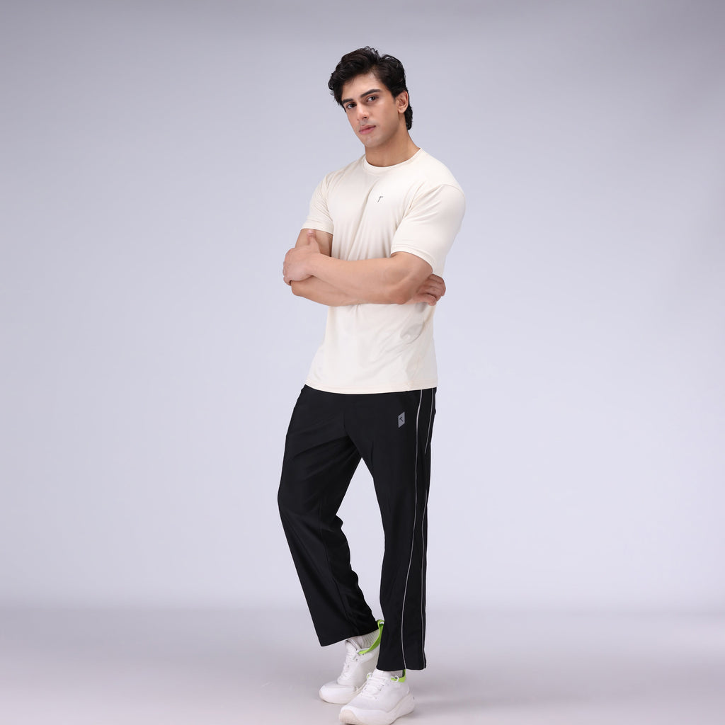 Off White One Degree Tee With Contrast Mesh