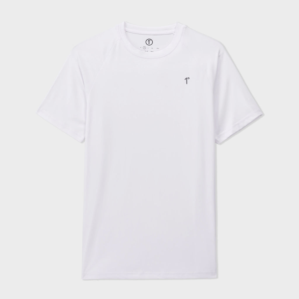 White One Degree Ultra Light Performance Tee