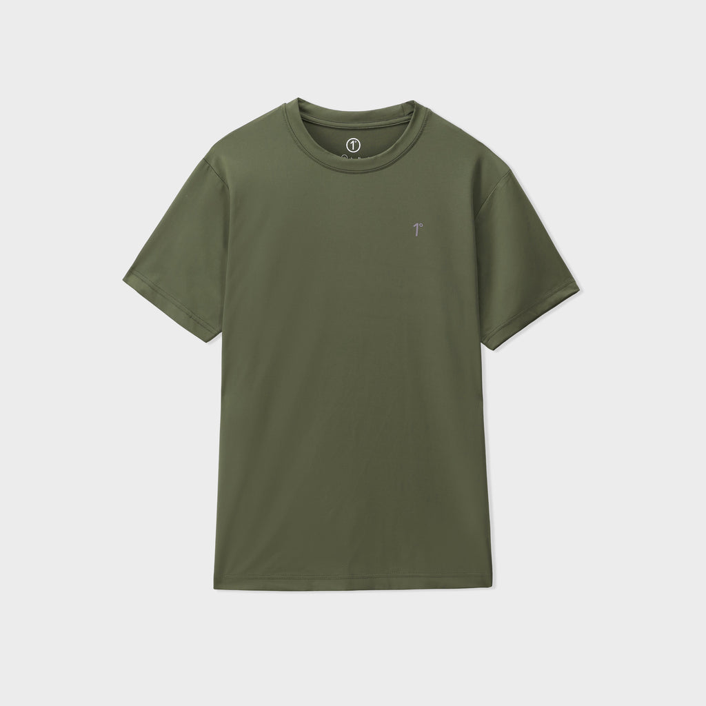 Olive One Degree Performance Tee