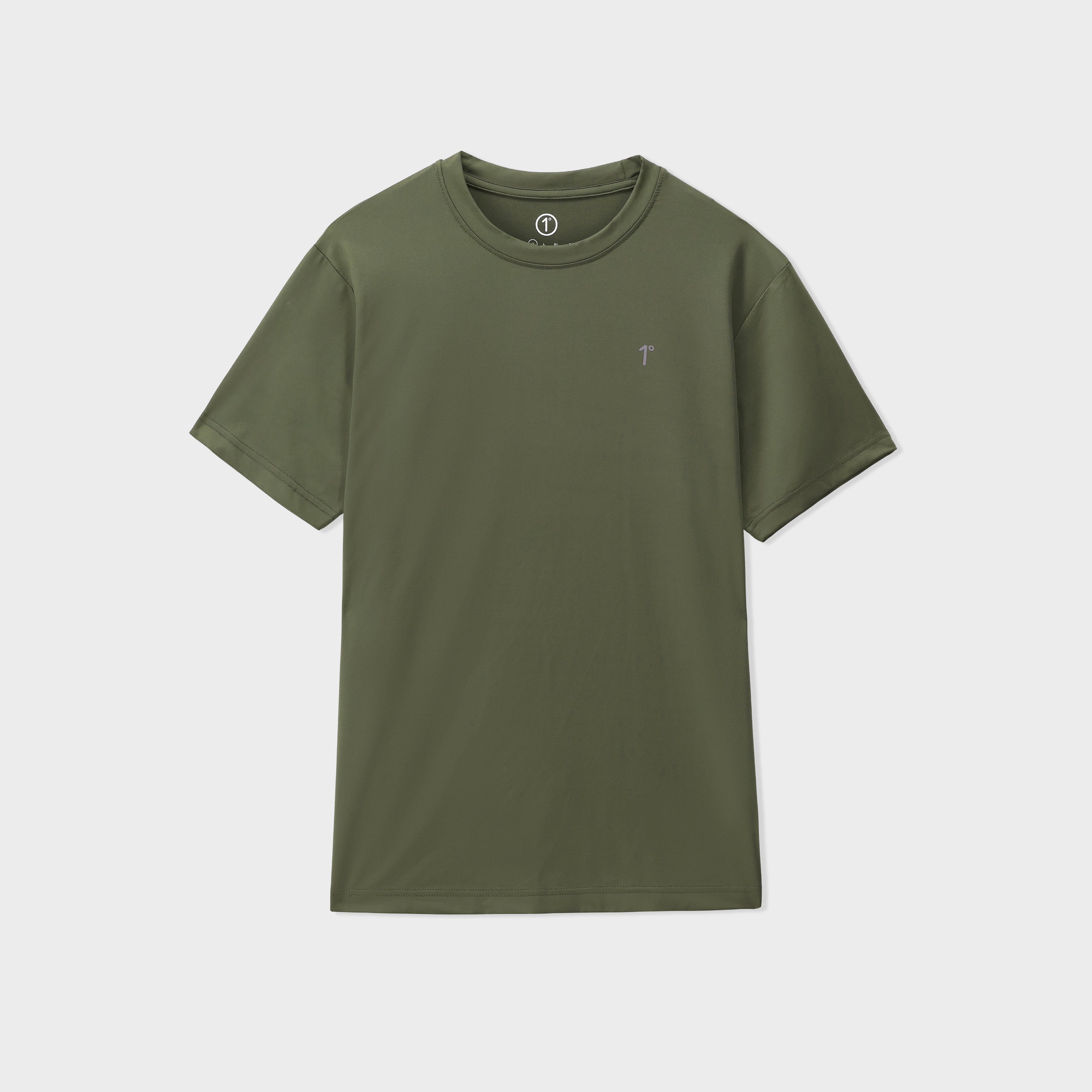 Olive One Degree Performance Tee