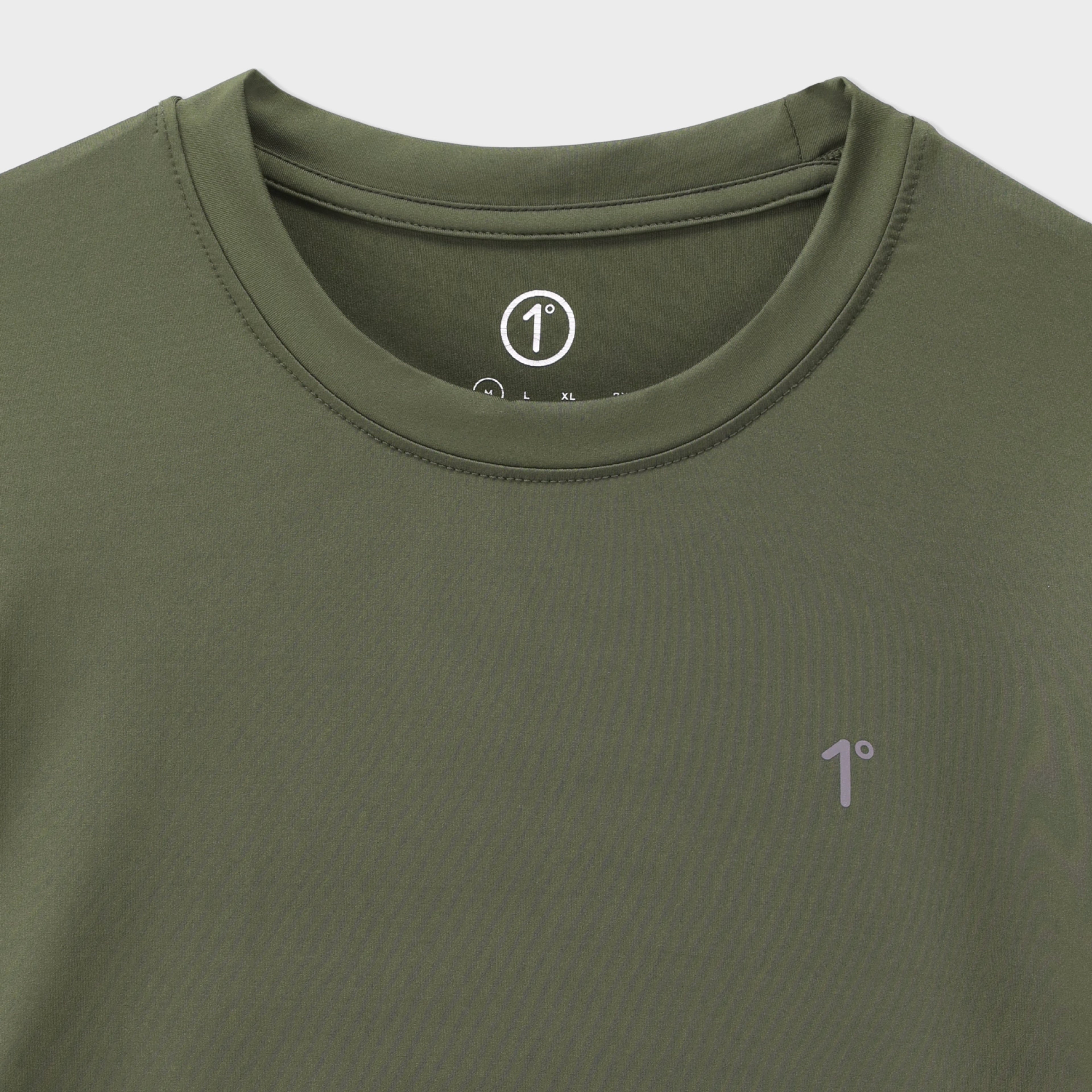 Olive One Degree Performance Tee