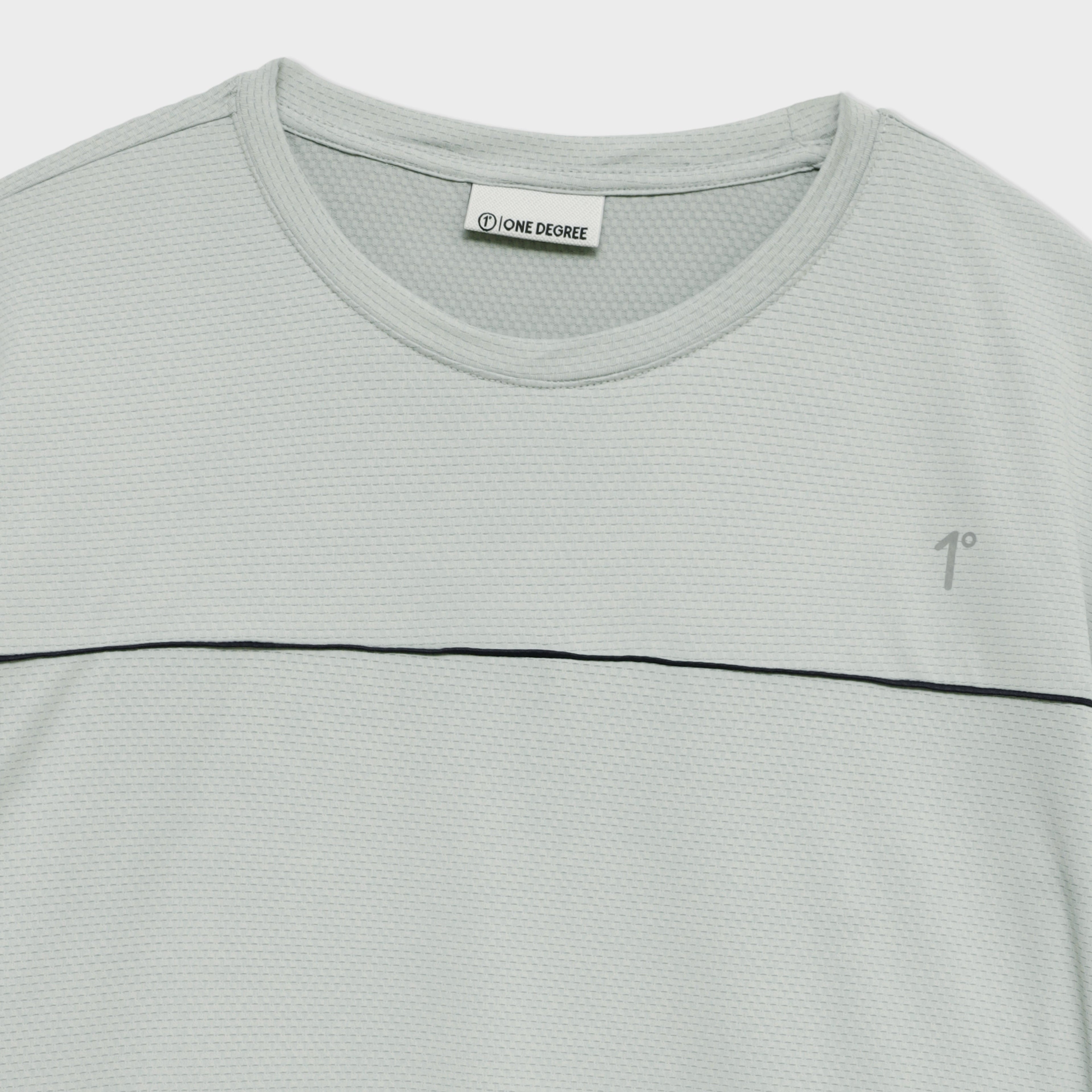 Grey Ultra light performance Mesh tee