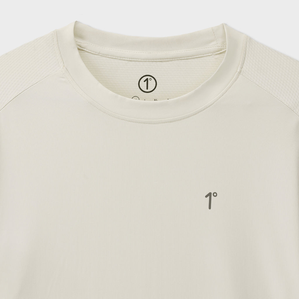 Off White One Degree Tee With Contrast Mesh