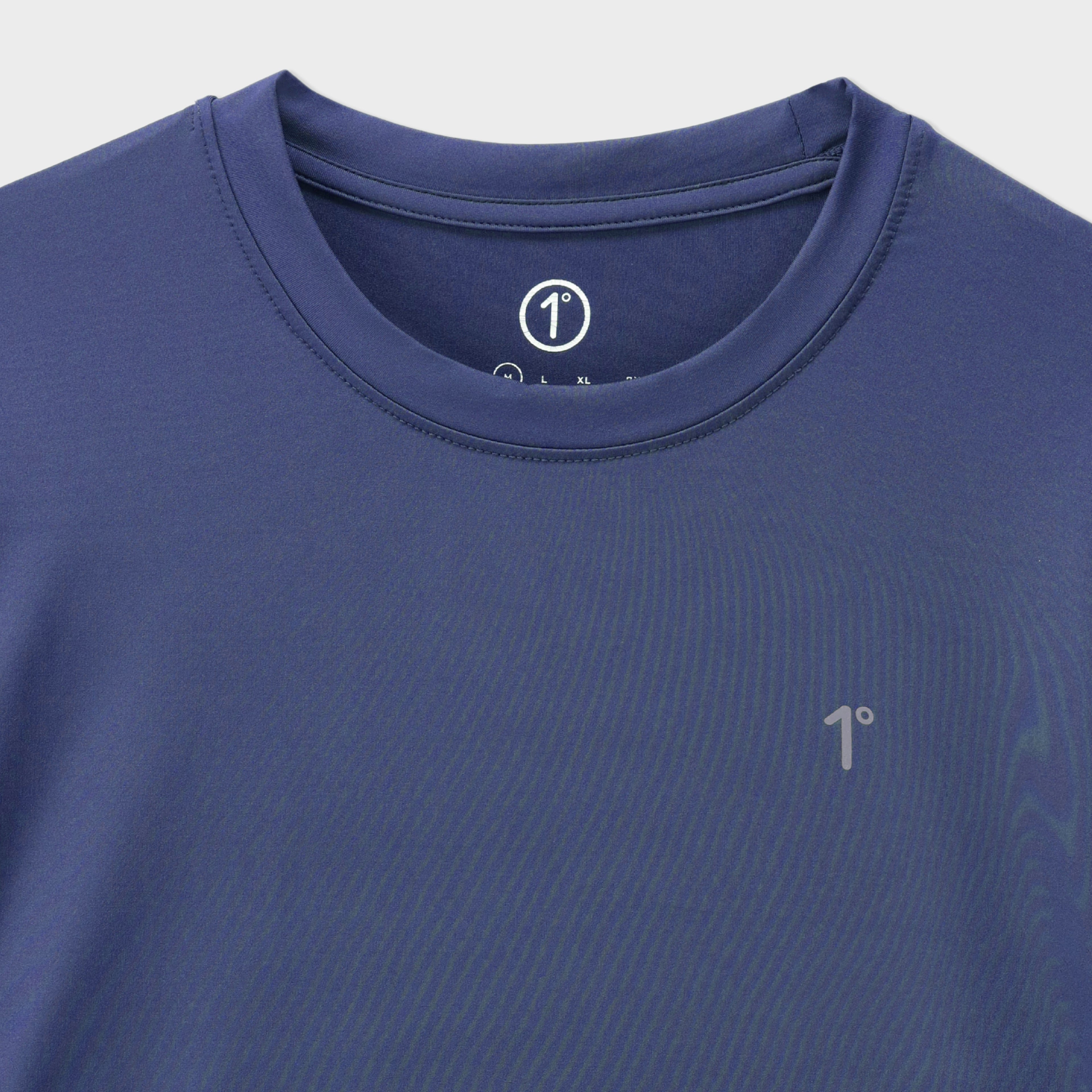 Navy One Degree Performance Tee