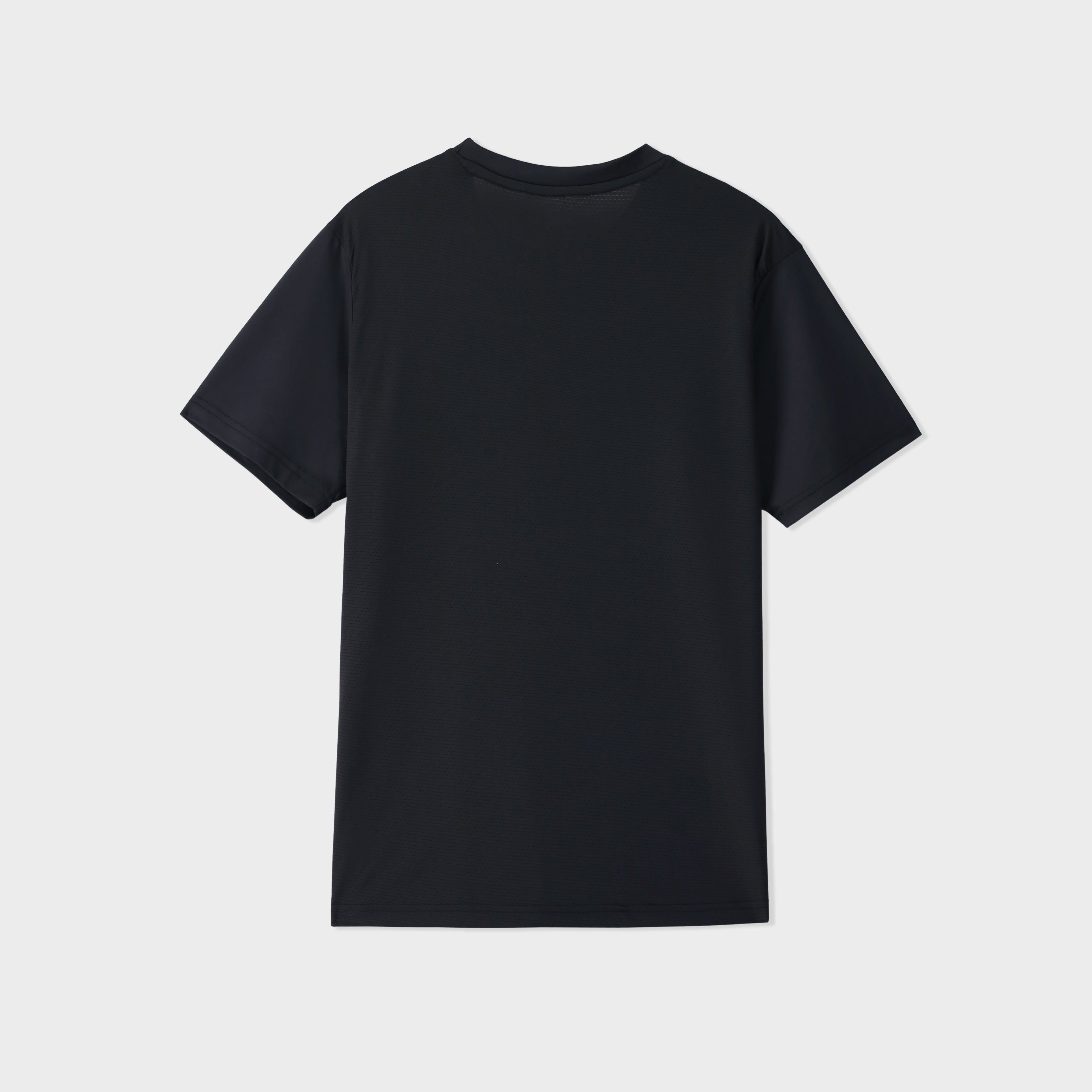 Black One Degree Tee With Contrast Mesh