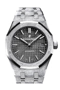 Audemars Piguet Royal Oak Frosted Gold Black Dial Ladies 18K White Watch 15454Bc.gg.1259Bc.03