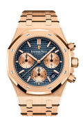 Audemars Piguet Royal Oak 41 Chronograph Blue Dia  Rose Gold 26239OR.OO.1220OR.01 DCM