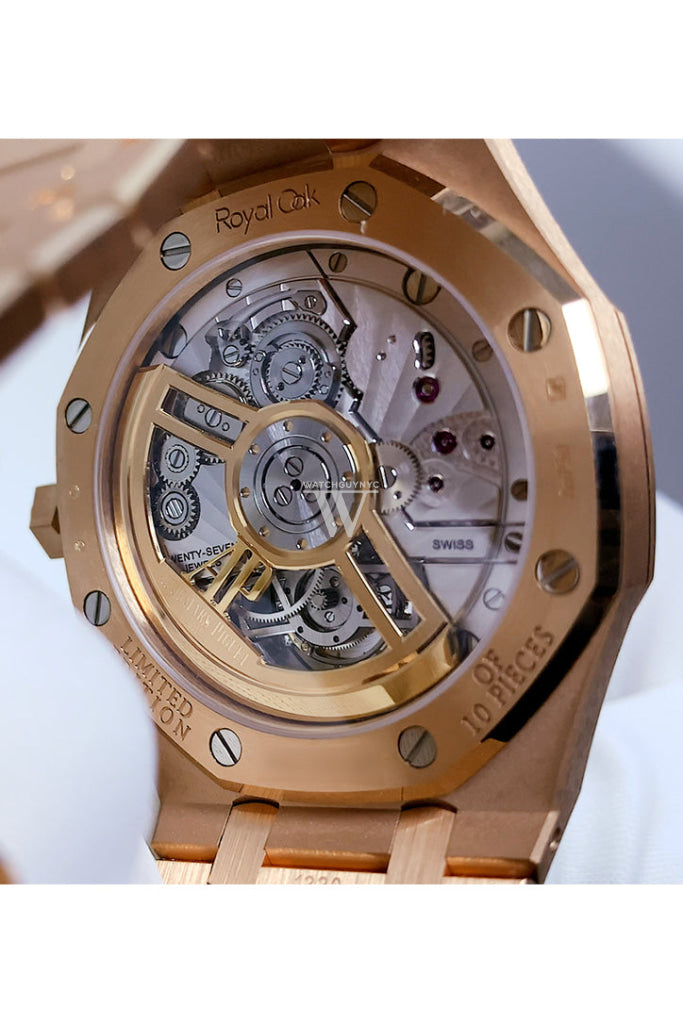 Audemars Piguet Royal Oak 41 Flying Tourbillon Rose Gold Green Dial 26533OR.OO.1220OR.01 DCM