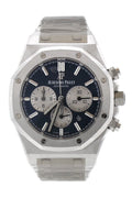 Audemars Piguet Royal Oak Chronograph 41Mm Blue Dial Stainless Steel Watch 26331St.oo.1220St.01 /