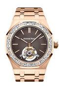 Audemars Piguet Royal Oak 41Mm Brown Dial Pink 18K Pink Gold Mens Watch 26516Or.zz.1220Or.01