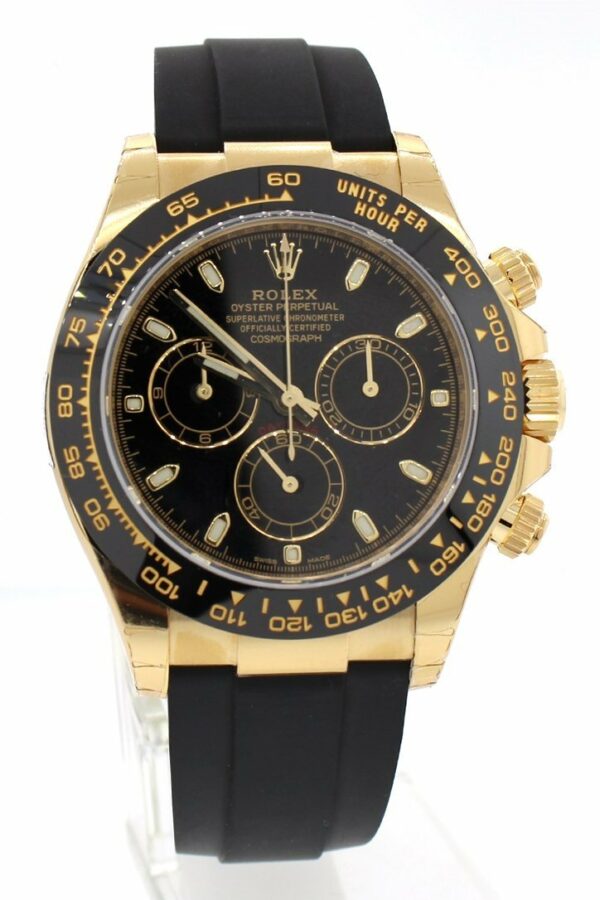 Rolex Oyster Perpetual Champagne Dial Automatic Mens Chronograph Watch 116518Ln