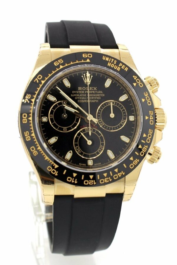 Rolex Oyster Perpetual Champagne Dial Automatic Mens Chronograph Watch 116518Ln