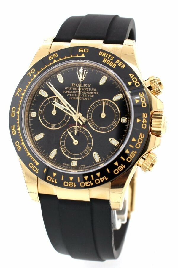 Rolex Oyster Perpetual Champagne Dial Automatic Mens Chronograph Watch 116518Ln