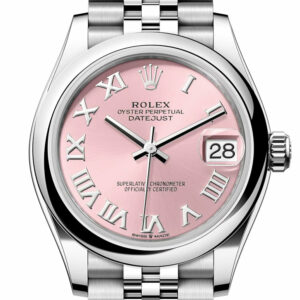 Rolex Datejust 31 Pink Roman Dial Jubilee Ladies Watch 278240 278240-0014