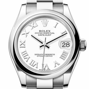 Rolex Datejust 31 White Roman Dial Oyster Ladies Watch 278240 278240-0003