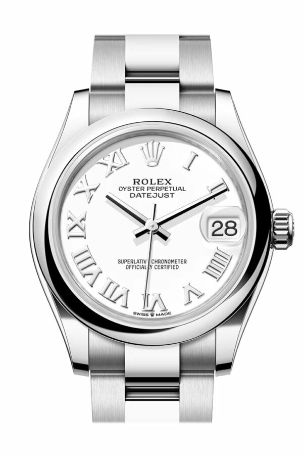 Rolex Datejust 31 White Roman Dial Oyster Ladies Watch 278240 278240-0003