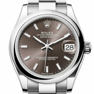 Rolex Datejust 31 Brown Dial Oyster Ladies Watch 278240 278240-0009