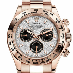 Rolex Cosmograph Daytona Meteorite Dial Rose Gold Men's Watch 116519LN