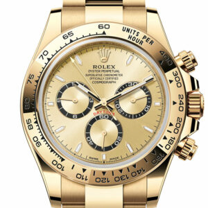 Rolex Daytona 40 Golden Dial Yellow Gold Mens Watch 126508