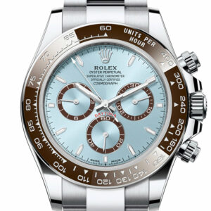 Rolex Daytona 40 Ice Blue Dial Platinum Mens Watch 126506