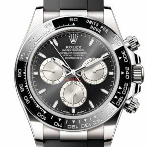 Rolex Daytona 40 Black Steel Dial White Gold Mens Watch 126519LN