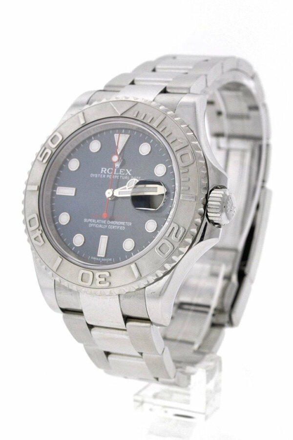 Rolex Yacht-Master 40 Automatic Blue Dial Stainless Steel Oyster Mens Watch 116622 Pre-Owned-Watches