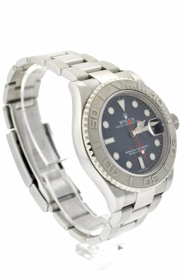 Rolex Yacht-Master 40 Automatic Blue Dial Stainless Steel Oyster Mens Watch 116622 Pre-Owned-Watches