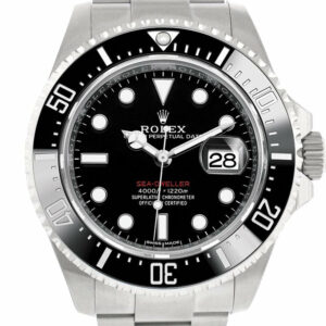 Rolex Sea Dweller Black Dial Stainless Steel Mens Watch 126600