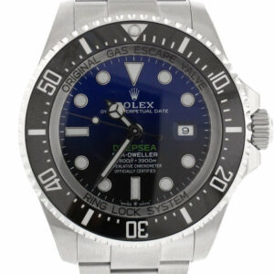 Rolex Sea Dweller Deepsea 44 Deep Blue Dial Stainless Steel Mens Watch 116660