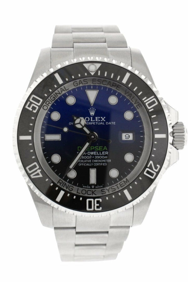 Rolex Sea Dweller Deepsea 44 Deep Blue Dial Stainless Steel Mens Watch 116660