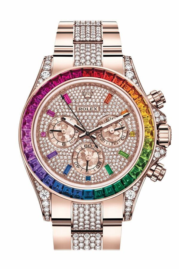 Rolex Cosmograph Daytona Everose Rainbow Watch 116595Rbow 116595