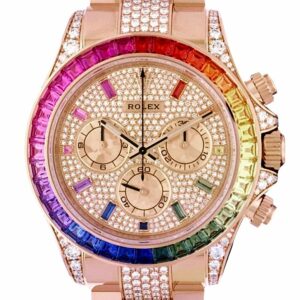 Rolex Cosmograph Daytona Everose Rainbow Watch 116595Rbow 116595