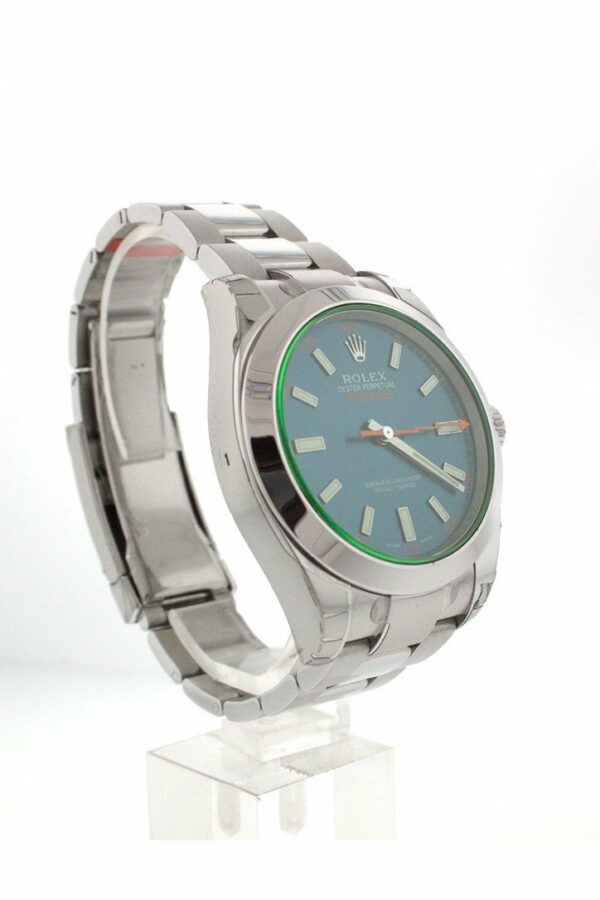 Rolex Milgauss Blue Dial Stainless Steel Mens Watch 116400Gv