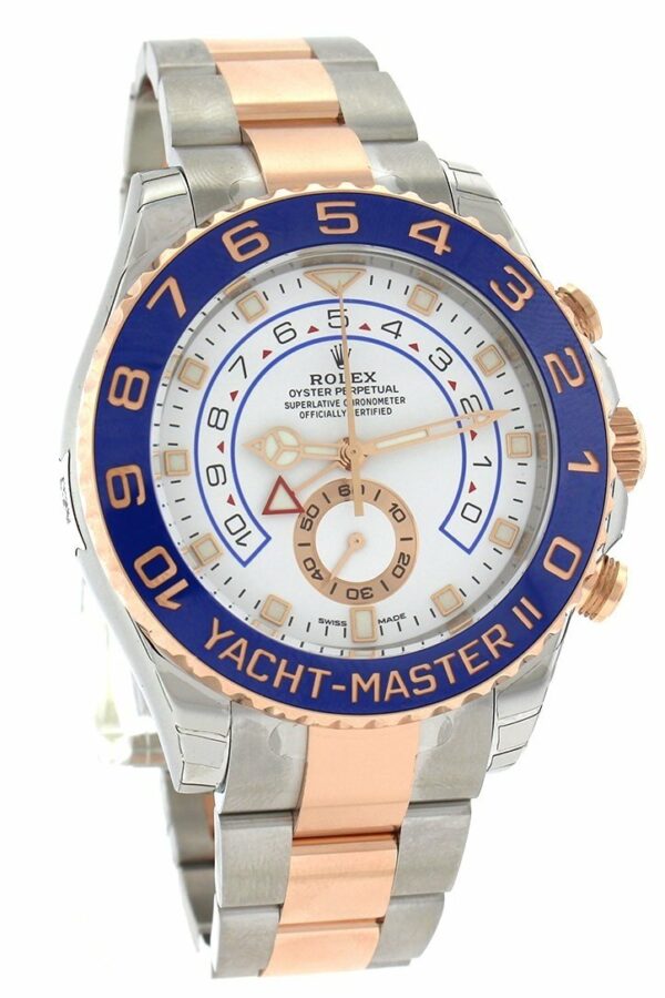 Rolex Yacht-Master Ii 44 18K Rose Gold And Steel Watch 116681