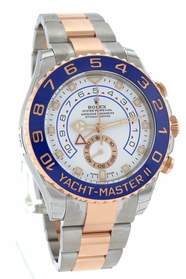 Rolex Yacht-Master Ii 44 18K Rose Gold And Steel Watch 116681