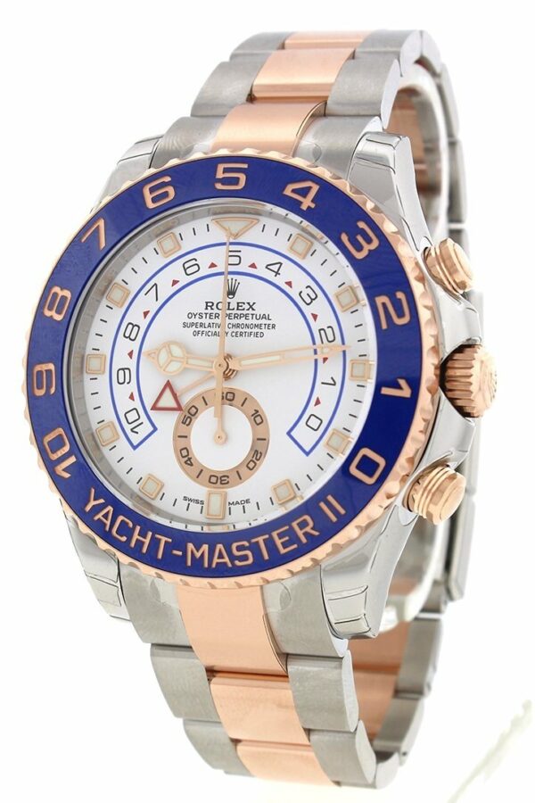 Rolex Yacht-Master Ii 44 18K Rose Gold And Steel Watch 116681