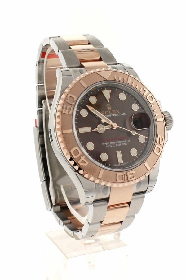 Rolex Yacht-Master 40 Chocolate Dial 18K Rose Gold Mens Watch 116621