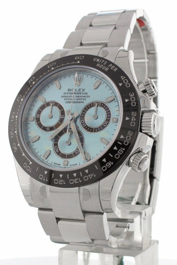 Rolex Cosmograph Daytona Ice Blue Dial Mens Watch 116506