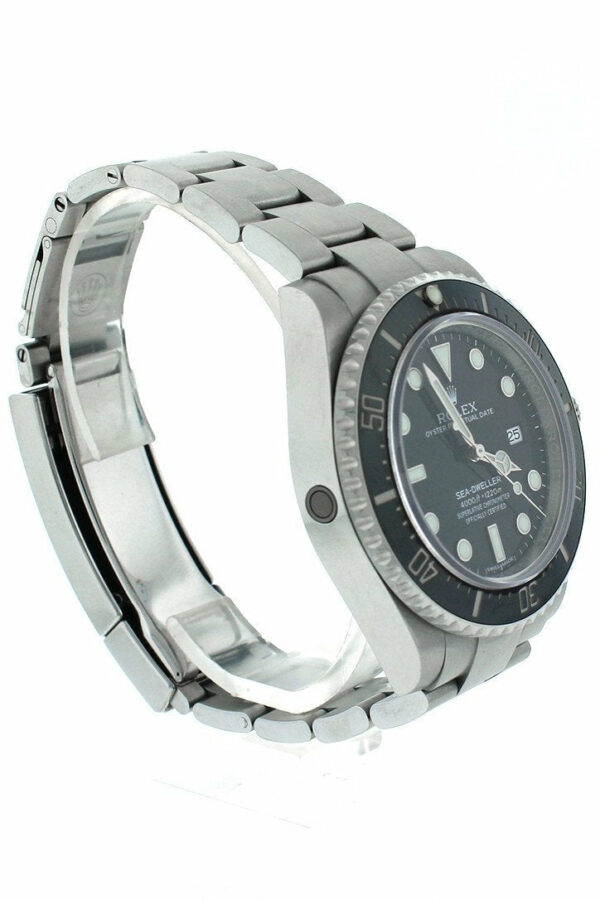 Rolex Sea Dweller Deepsea 44 Deep Black Dial Stainless Steel Mens Watch 116660