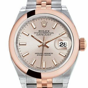 Rolex Datejust 28 Sundust Dial Jubilee Ladies Watch 279161