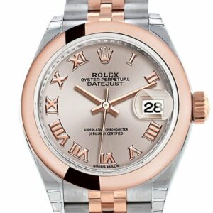 Rolex Datejust 28 Sundust Roman Dial Jubilee Ladies Watch 279161