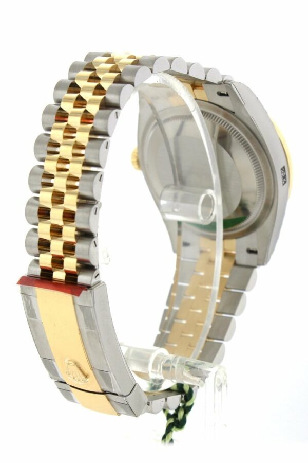 Rolex Datejust 36 Silver Jubilee Design Set With Diamonds Dial Fluted Bezel Yellow Gold Two Tone