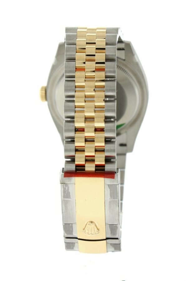 Rolex Datejust 36 Silver Jubilee Design Set With Diamonds Dial Diamond Bezel Yellow Gold Two Tone