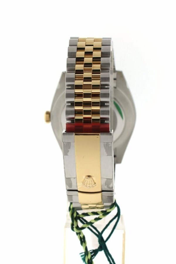 Rolex Datejust 31 Silver Diamond Dial Bezel 18K Gold Two Tone Jubilee Ladies 178343 Watch