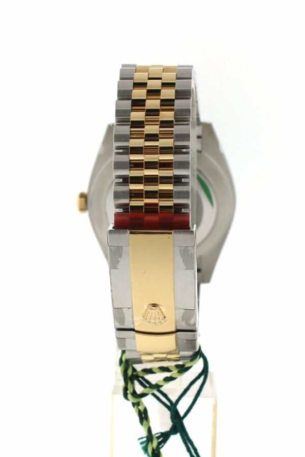 Rolex Datejust 31 Black Diamond Dial Bezel 18K Gold Two Tone Jubilee Ladies 178343 Watch