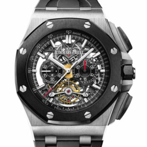 Audemars Piguet Royal Oak Offshore Tourbillon Titanium With Black Rubber Watch 26348Io.oo.a002Ca.01