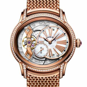 Audemars Piguet Millenary Mother Of Pearl Dial Ladies 18Kt Rose Gold Hand Wound Watch